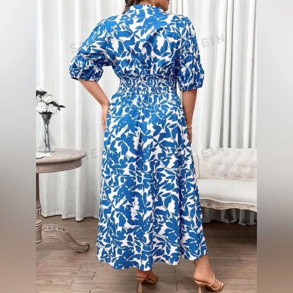 New Floral Printed Dress - Picture 3 of 3